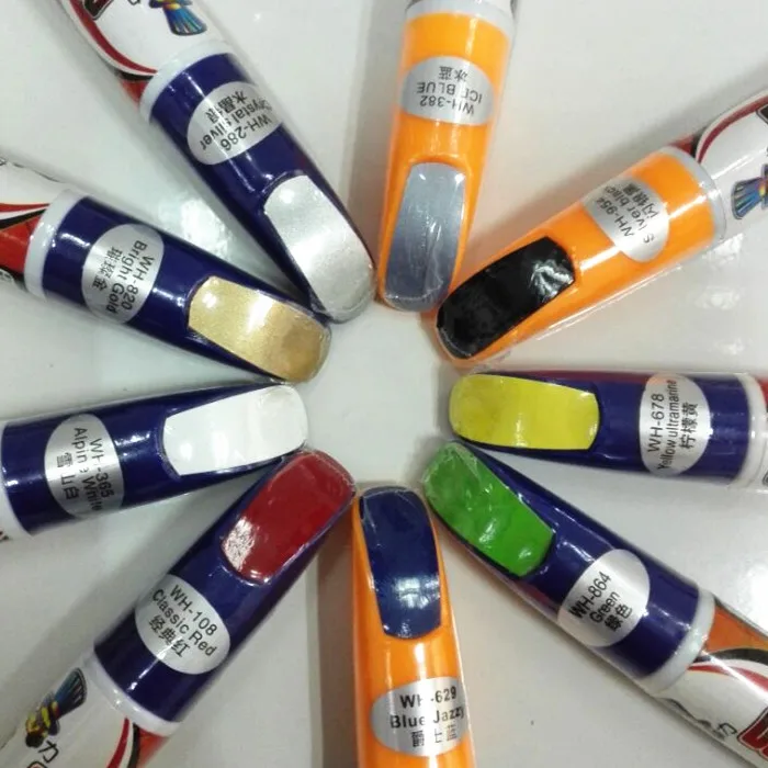 

1 шт. для всех автомобилей прозрачные ручки 12 мл Раскрашивание ручка Автомобильный ремонтный Тюнинг автомобилей по уходу за автомобилем H919 ...