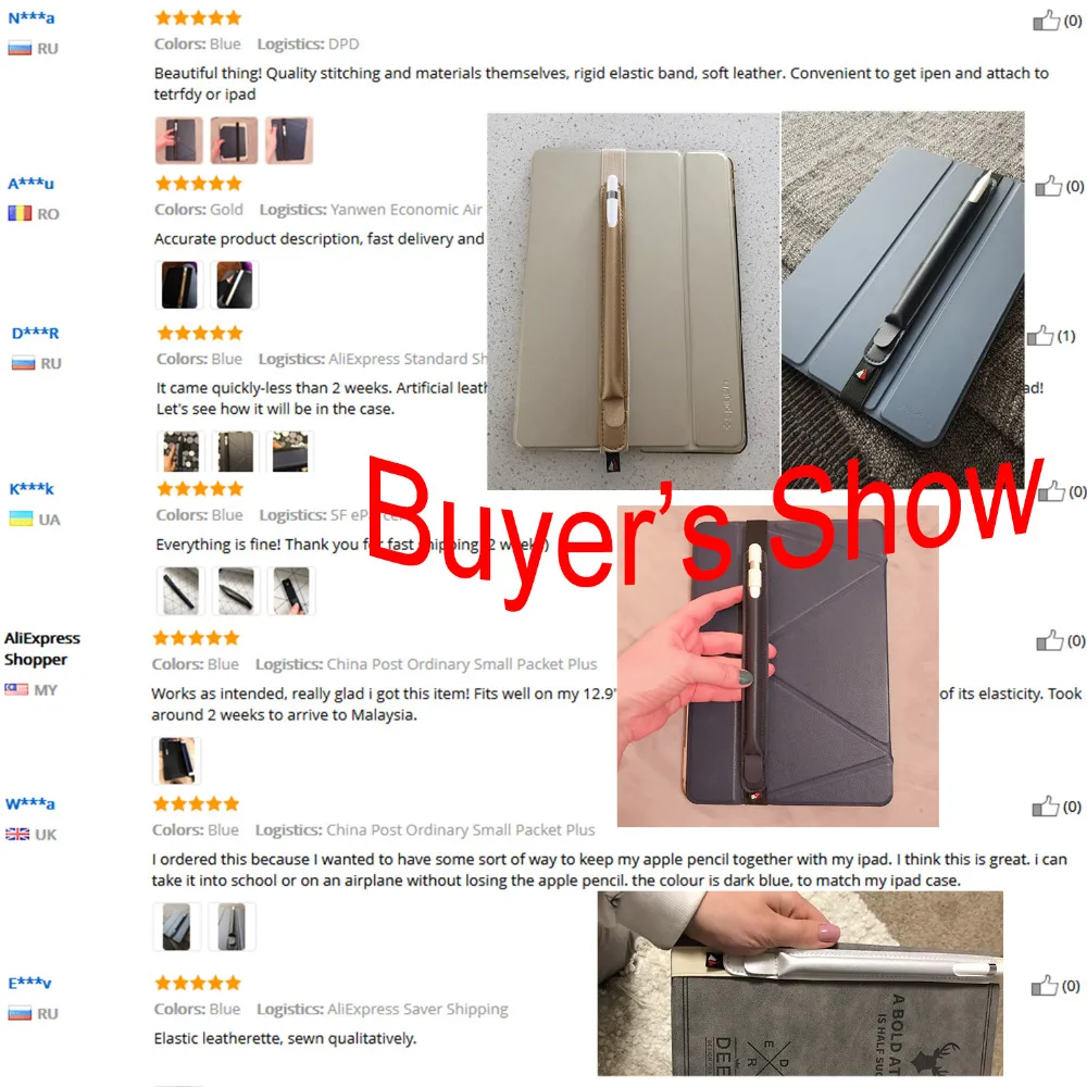 Эластичный стилус для планшета из ПУ кожи защитный чехол с usb адаптером карман Apple