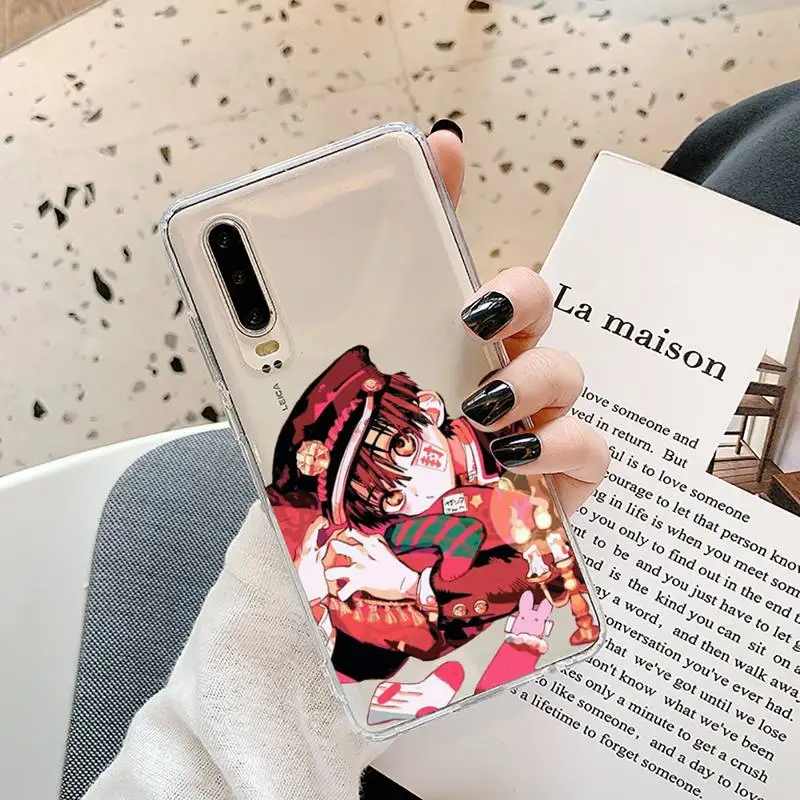

Toilet Bound Hanako Kun Phone Cases Transparent for Samsung A71 S9 10 20 HUAWEI p30 40 honor 10i 8x xiaomi note 8 Pro 10t 11