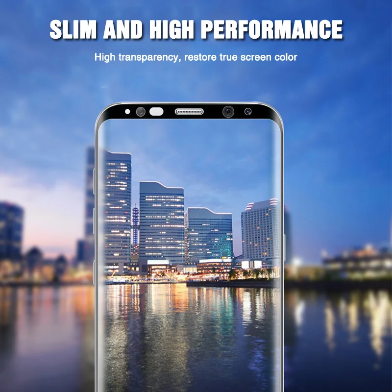 10 шт полное изогнутое Защитное стекло для samsung Galaxy S8 S9 S6 S7 edge Plus защитная пленка из закаленного стекла для Note 8 9