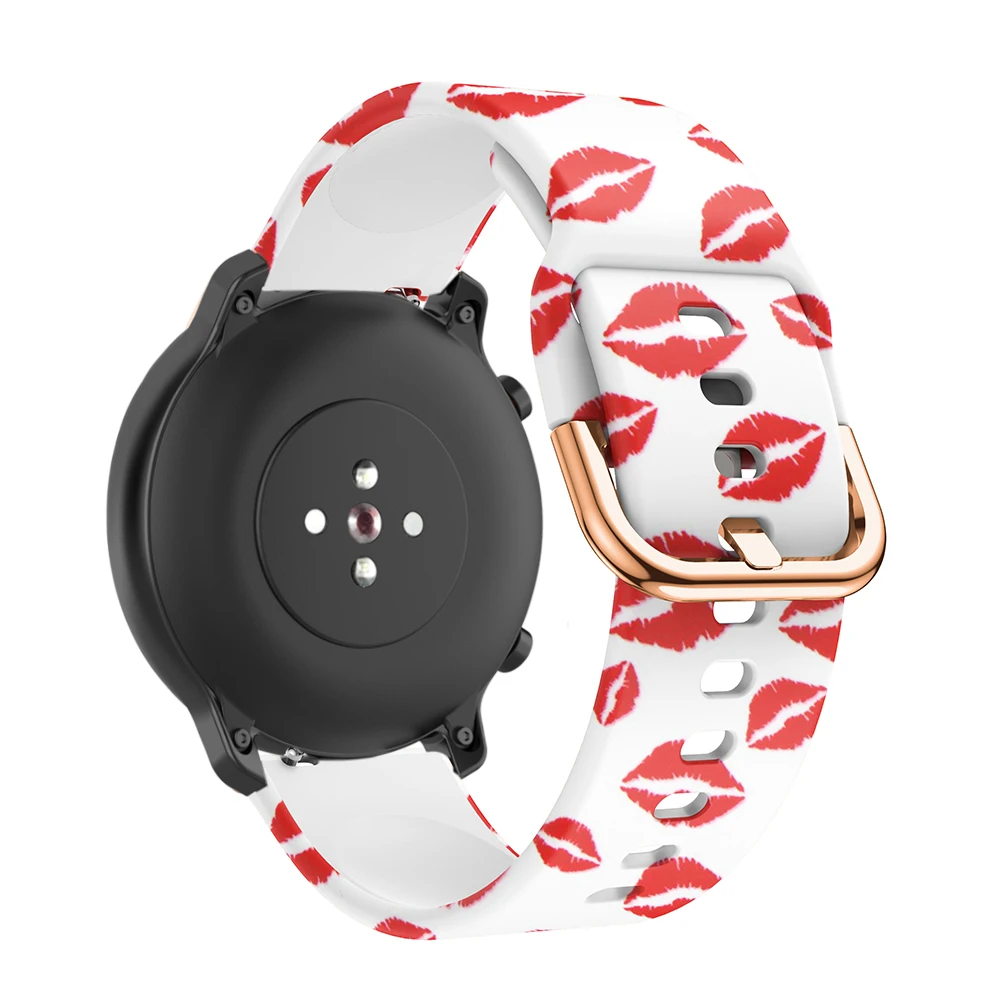 20 мм спортивный силиконовый ремешок для Xiaomi Huami Amazfit GTR 42 мм/GTS/Bip Lite браслет сменный Браслет Correa