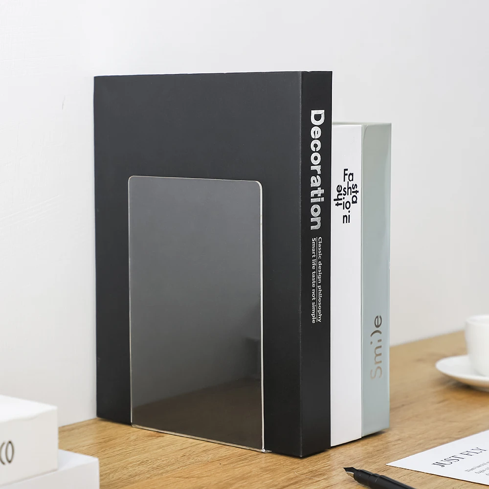 1 шт. акриловая прозрачная подставка для книг держатель документов органайзер |