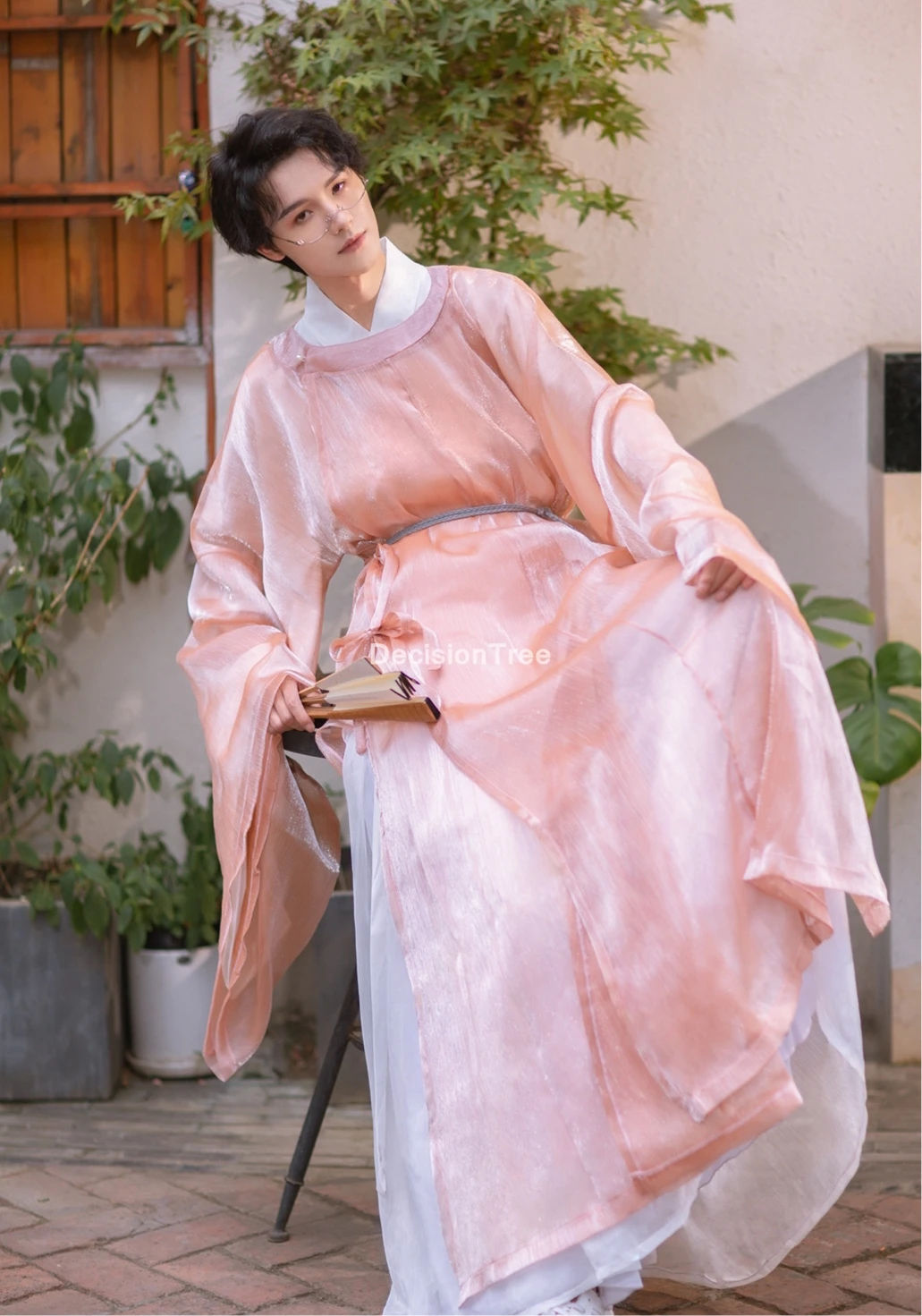 

2023 ancient traditional chinese woman elegant hanfu robe fairy dress stage folk dance costume retro ming dynasty hanfu robe