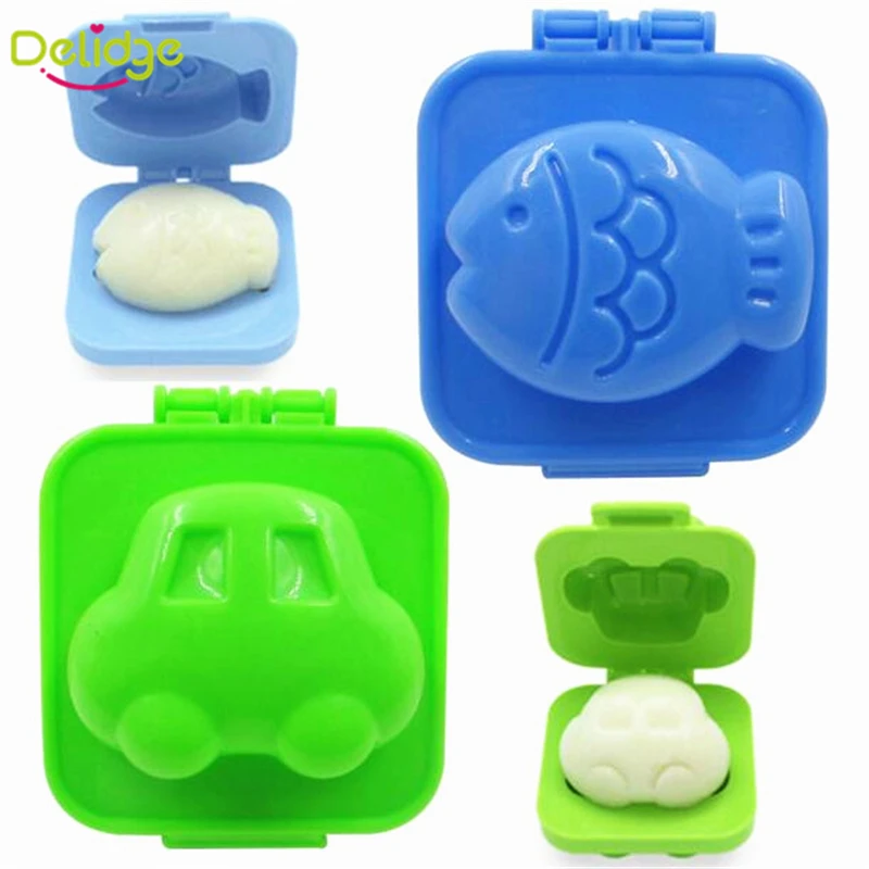 Инструменты для столовой и кухни 6 шт./компл. пресс риса Кролик Медведь Рыба