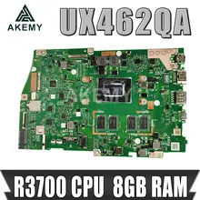 FOR ASUS ZenBook Q406D Q406DA Q406Q Q406QA UX462QA LAPTOP MOTHERBOARD Mainboard WITH  R3700 CPU  + 8GB RAM
