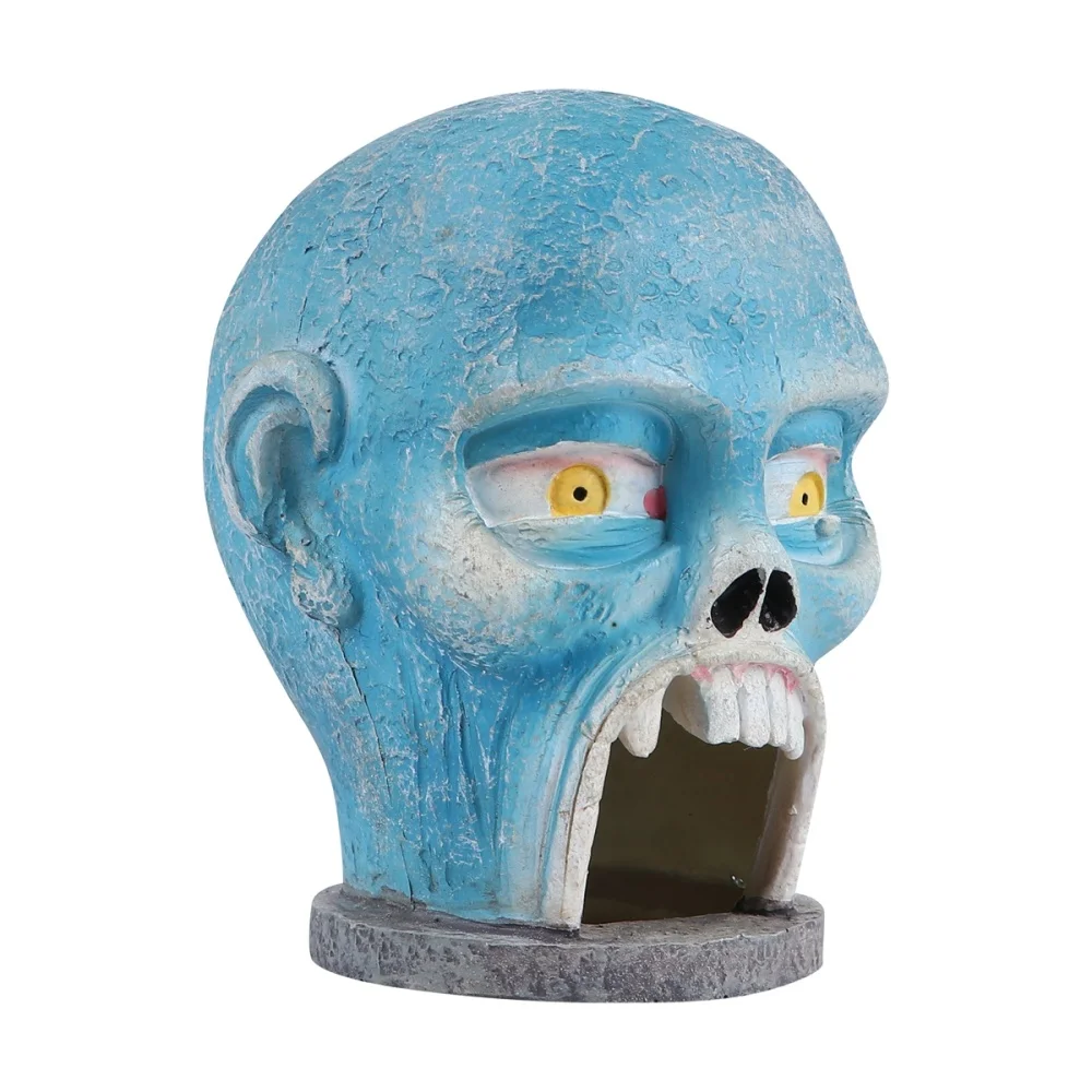 1 шт. аквариумный аквариум скелет пещера украшение череп для рептилий домашних