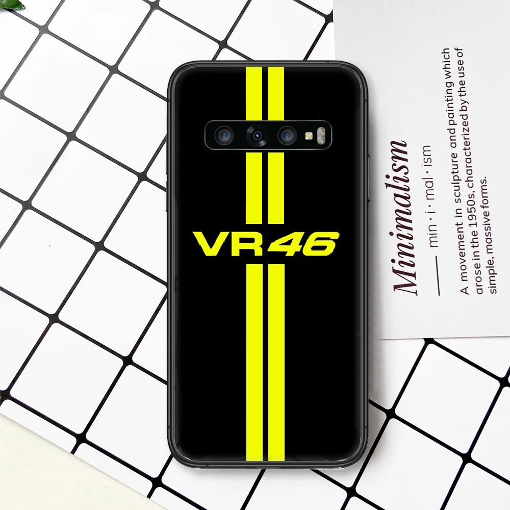 

Motorcycle Forever Rossi 46 Phone Case Cover For For SamSung Galaxy S Note 7 8 9 10 20 Uitra Plus E Lite Black black Hoesjes