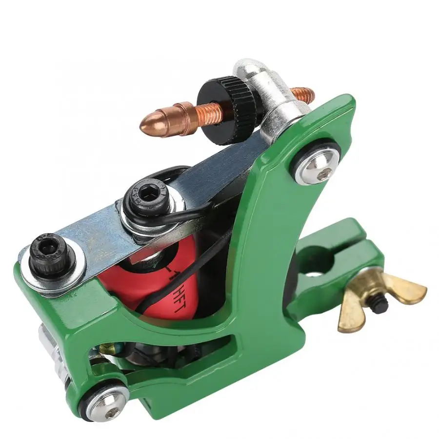 Тату оборудование профессиональный полный набор для татуировки катушки тату