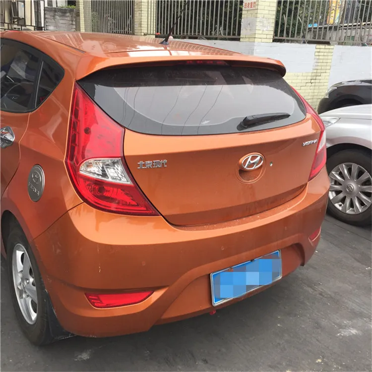 Спойлер для HYUNDAI Verna 2008 2013 спойлер высококачественный из АБС материала заднего