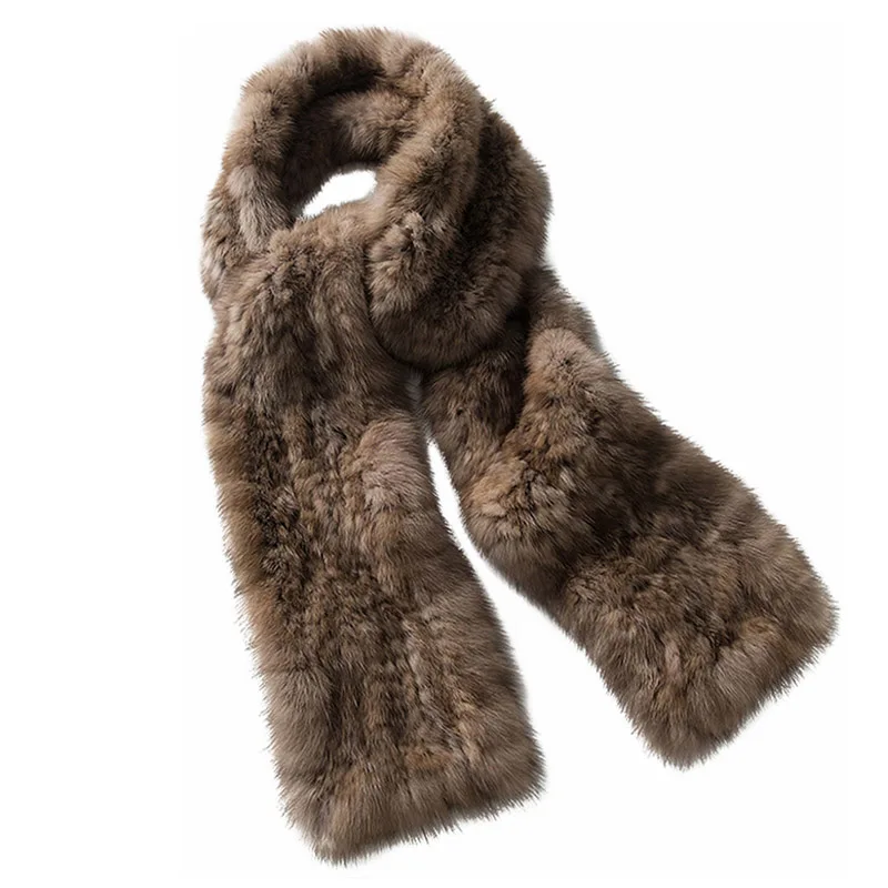 Новое поступление осенне-зимние шарфы женский шарф из натурального меха норки