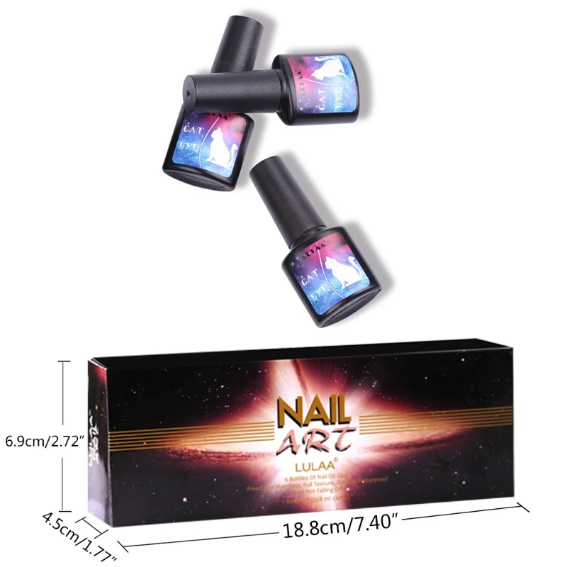 

Gel Nail Polish Set Soak Off UV LED Nail Art Manicure Kit, Top Coat and Base Coat Included