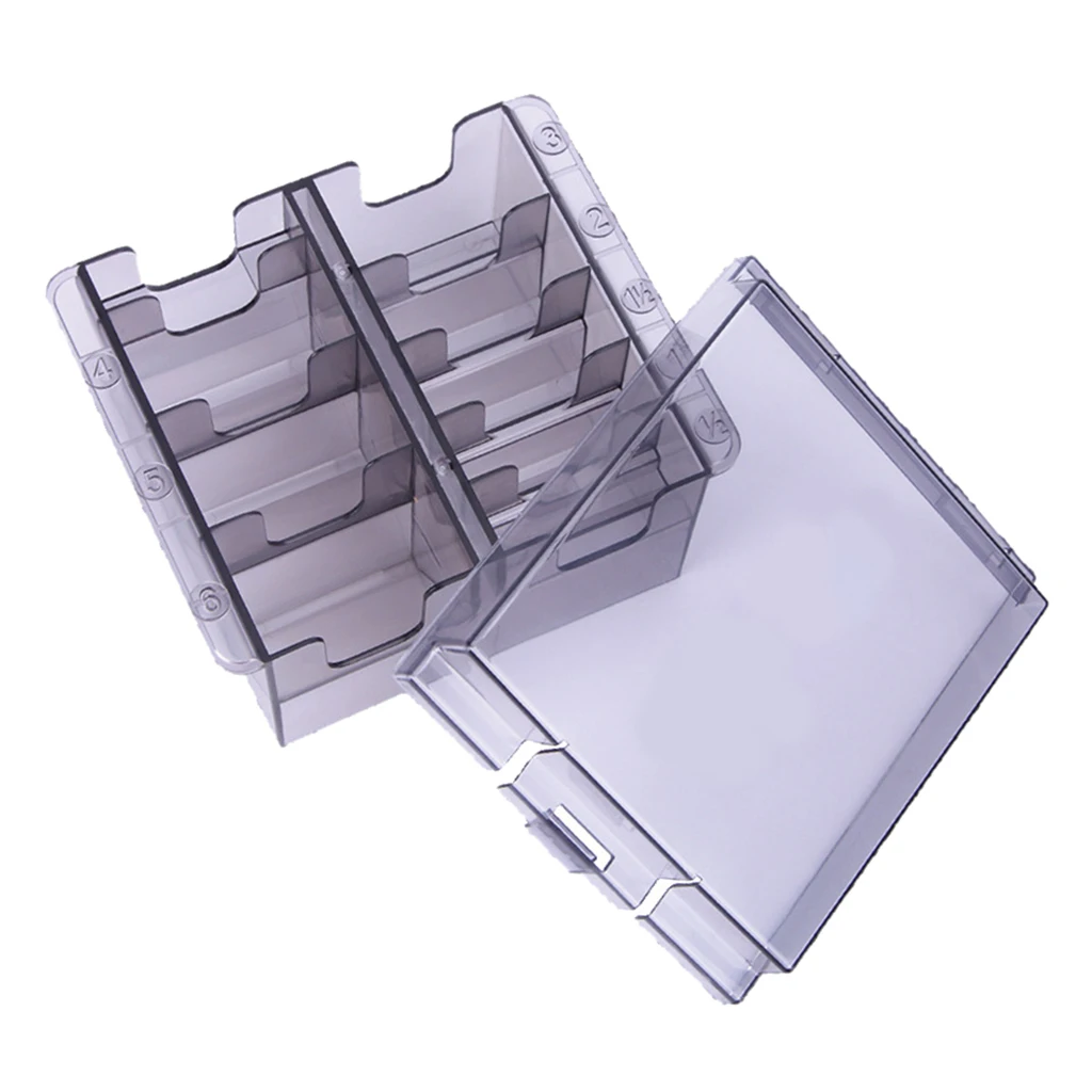 Прозрачный ящик для хранения волос органайзер базовый чехол Электрический