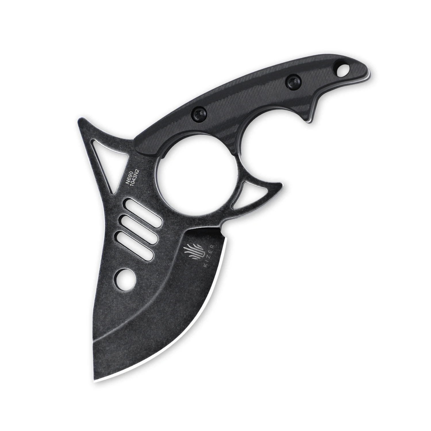 Нож Kizer с фиксированным лезвием 1043N1/1043N2 нож для выживания из нержавеющей стали N690