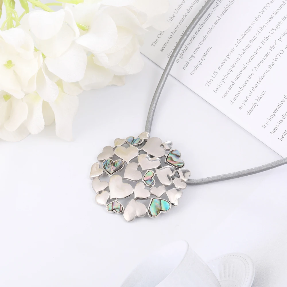 Женское ожерелье с подвеской в виде сердца|Ожерелья подвеской| |