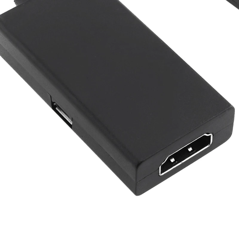 1 шт. Универсальный Черный HD Портативный 8 см USB выходной кабель к HDMI адаптеру