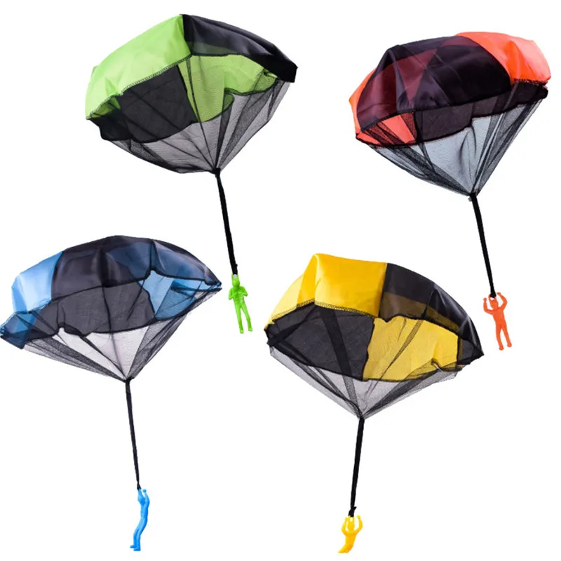 

1Pc New Hand Throwing Kid Mini Play Parachute Toy Soldier Outdoor Children Toys