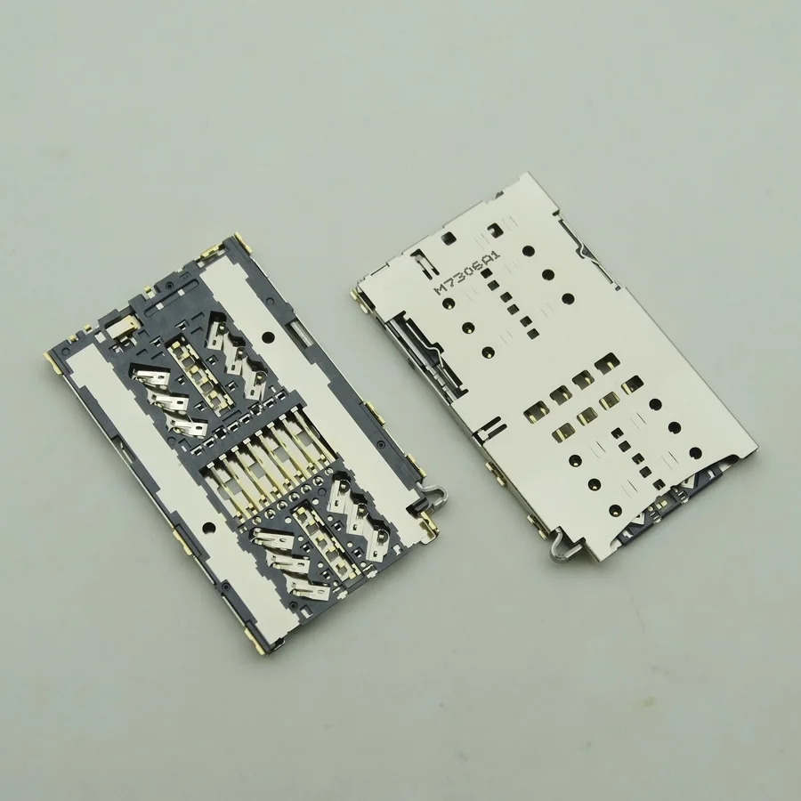 2 шт./лот гнездо для SIM-карты лоток держатель Слот адаптер Samsung Galaxy S7 edge G930 G935 S8 + G950