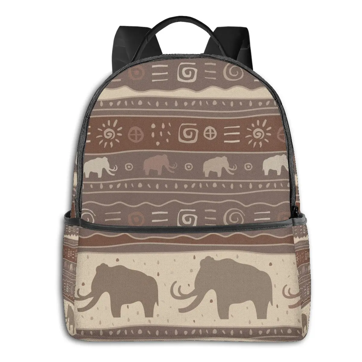 

Студенческий рюкзак Navajo Elephant Этническая школьная сумка Softback рюкзак в студенческом стиле дорожный рюкзак