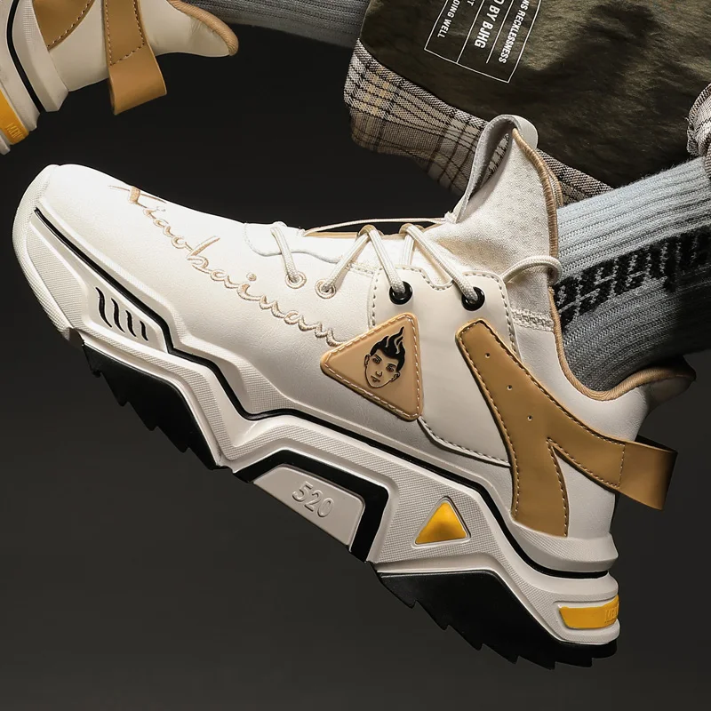 Роскошные кроссовки для тренировок Цвет белый бега Мужская обувь оригинальная