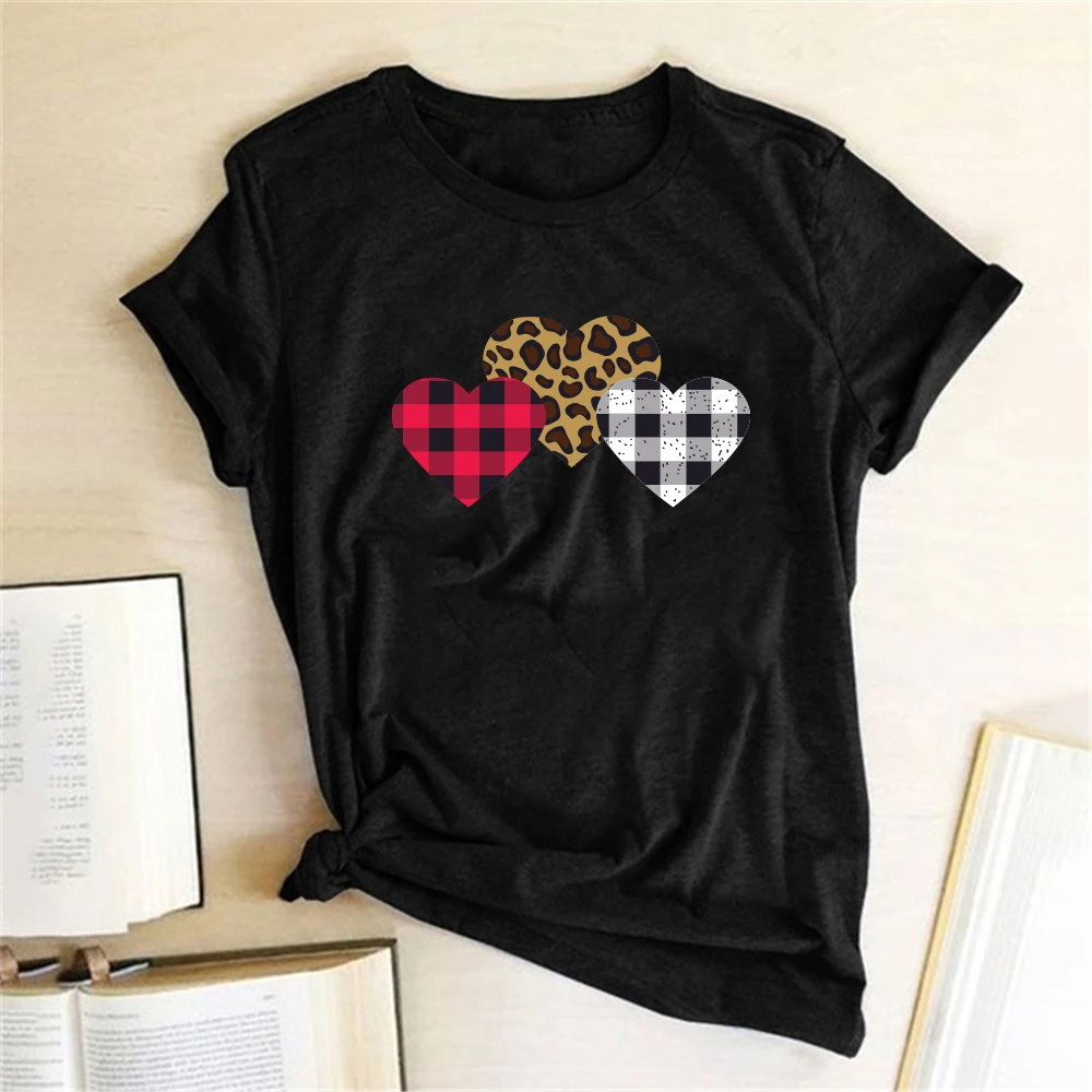Женские рубашки для женщин модные женские клетчатые футболки с леопардовым