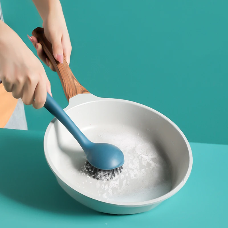 

New Multifunctional Long Handle Hanging Cleaning Brush Cleaner Tool Pan Dish Bowl Kitchen Sink Cleaning Brush For Kitchen Home