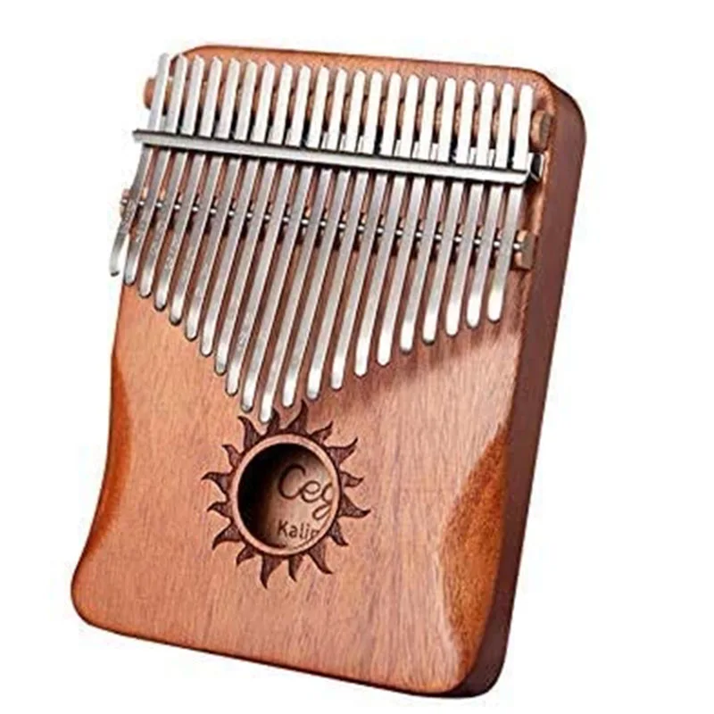 

Cega 21-Tone Acacia Wooden Thumb Piano Finger Piano Suitable for Young Beginners