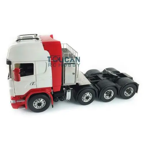1/14 LESU Metal Chassis For Scania 8*8 Tractor Truck DIY Model RC Car THZH0542 | Игрушки и хобби