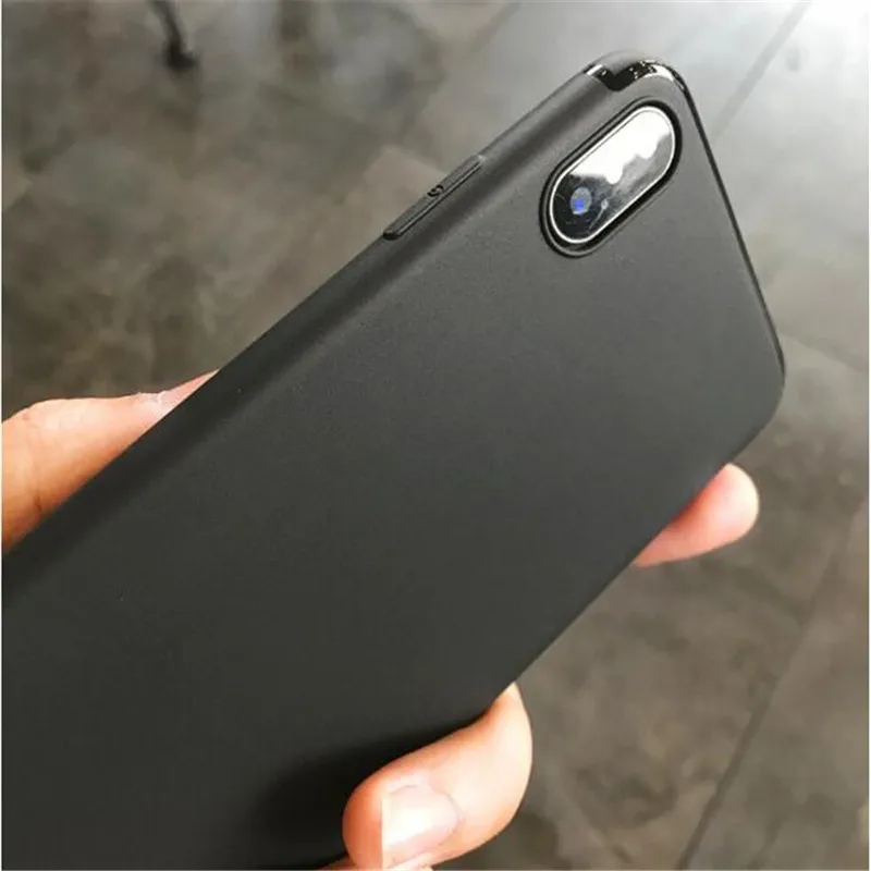 Черный матовый ПК чехол для телефона Samsung S9 плюс ультра тонкий облегающий Note 5 A8 +