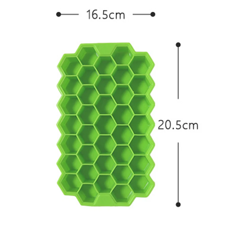 Домашний холодильник лоток для льда кухонный силиконовый шестигранный поднос