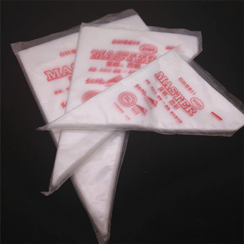 50PCs/10PCS Disposable Pastry Bags Cake Decoration Kitchen Icing Food Preparation Cup Piping Tools For Baking Cookie | Дом и сад
