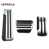 stainless stee fuel brake footrest pedal cover car pedals mt at for nissan x trail xtrail t31 rogue qashqai j10 teana altima