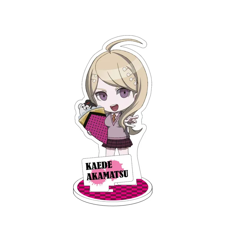Игра Аниме Danganronpa: Trigger Happy Havoc дисплей пластина мультяшная фигура акриловая