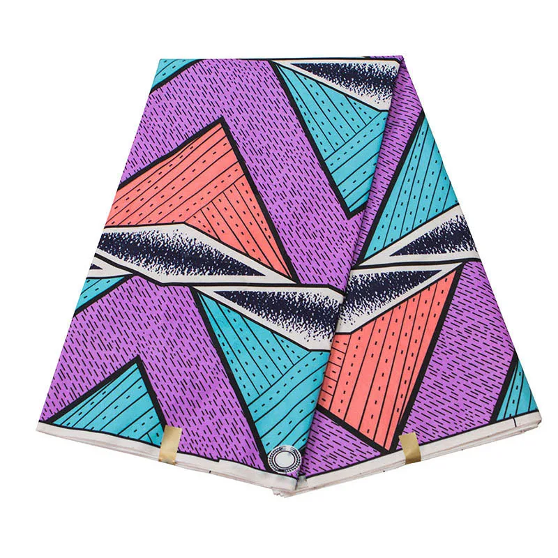 

Africa Nigerian Prints Batik Fabric Real Wax Patchwork Sewing wedding Dress Craft Cloth Polyester High Quality Ankara Tissu