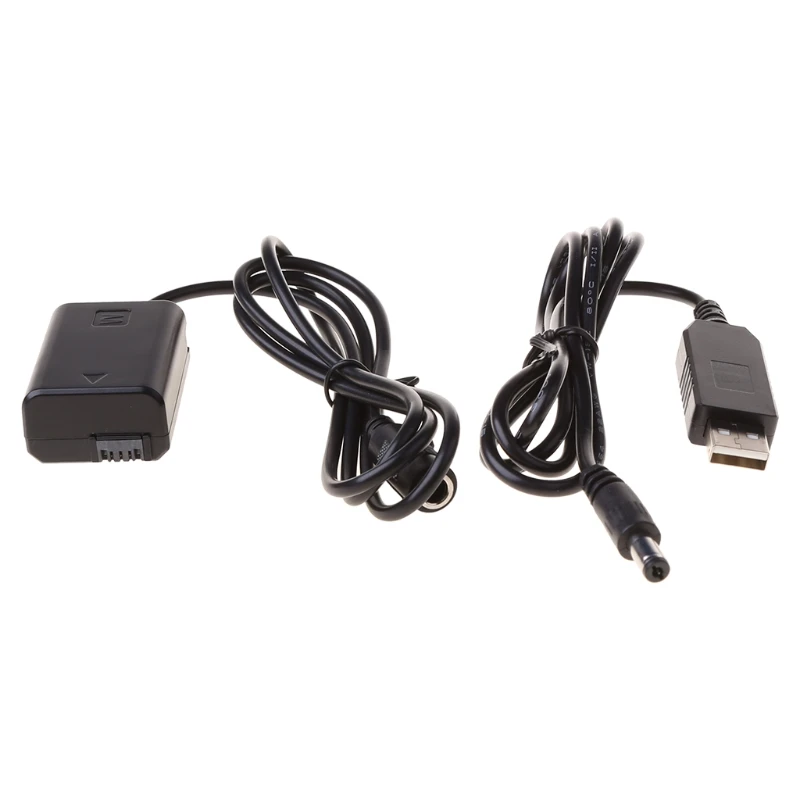 

NP-FW50 Battery Eliminator USB Power Supply Cable for -Sony a3000 a5000 a7R a7S 85DD