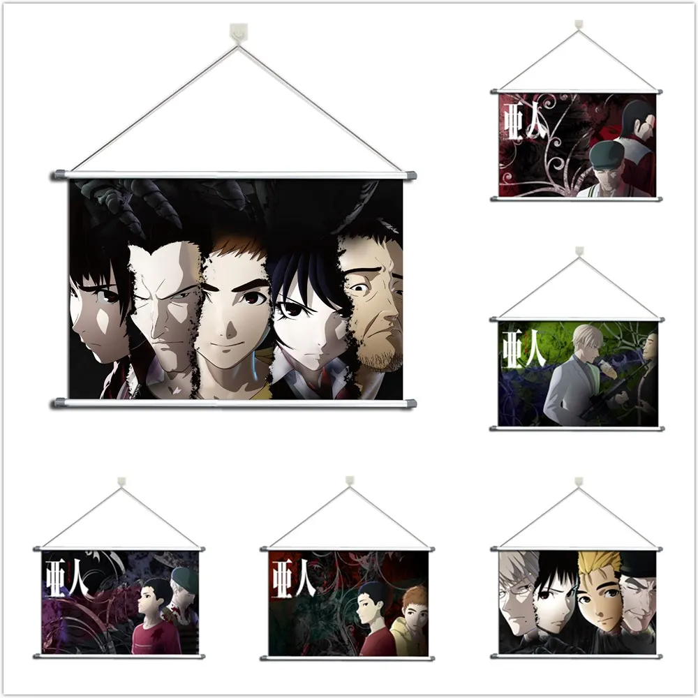 

Ajin Demi-Human Alloy Fabric Wall Poster Scroll