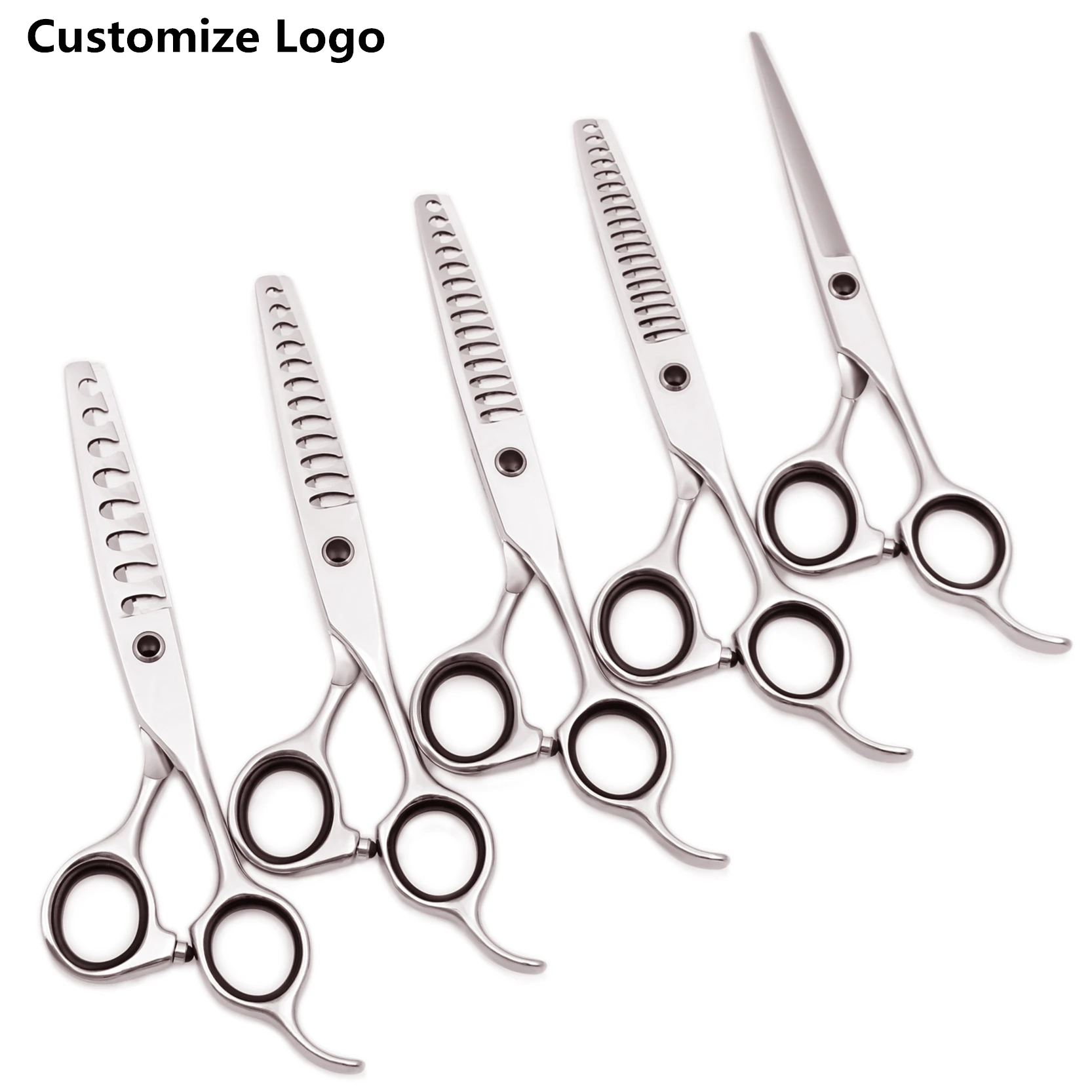 6 дюймов Заказные лого ножницы для волос Ножницы Для Стрижки Парикмахерские