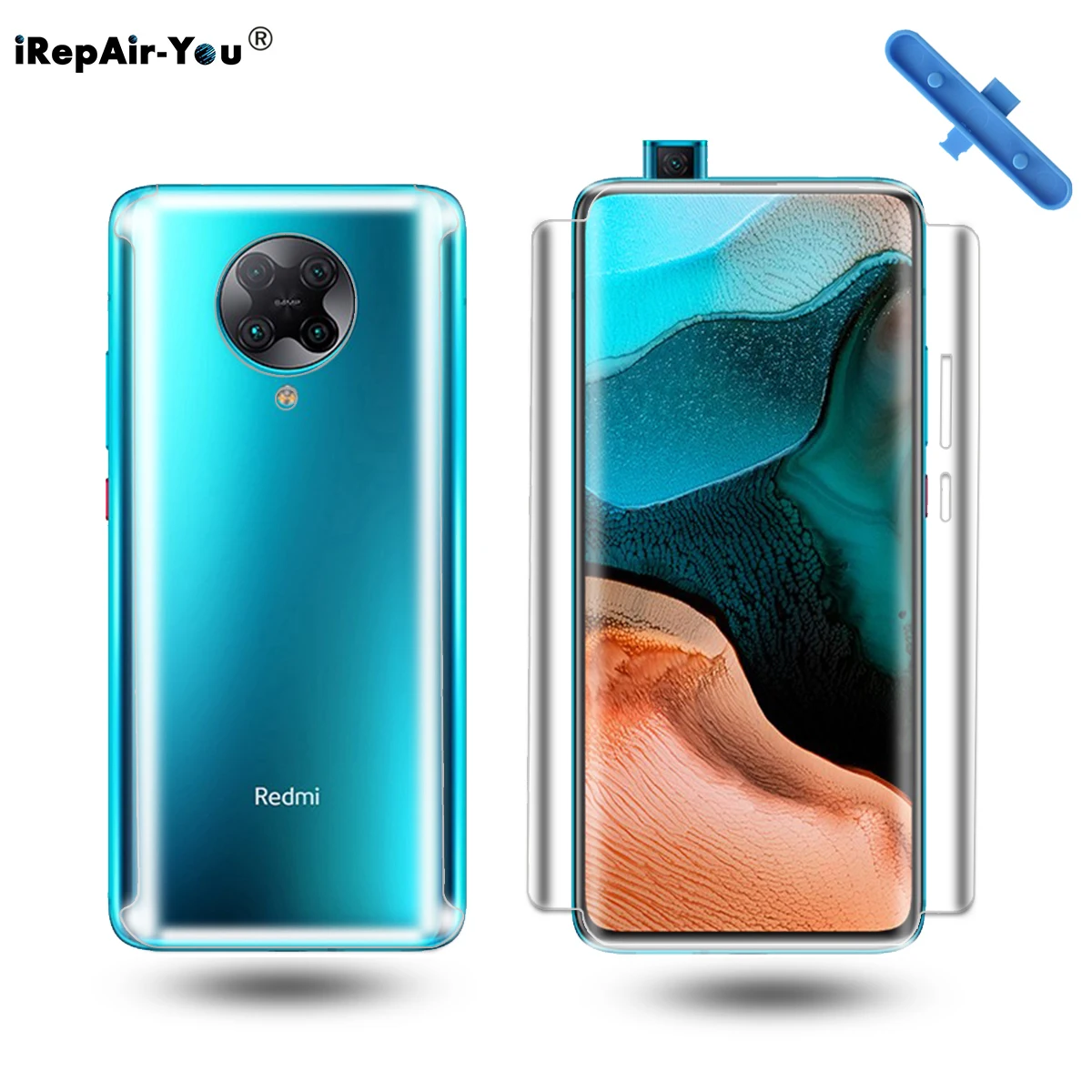 Защитная пленка для Xiaomi Redmi k40 pro k20 K30 Pro note 9 8 Mi 11 lite 10s 10t ultra mi se|Защитные стёкла и