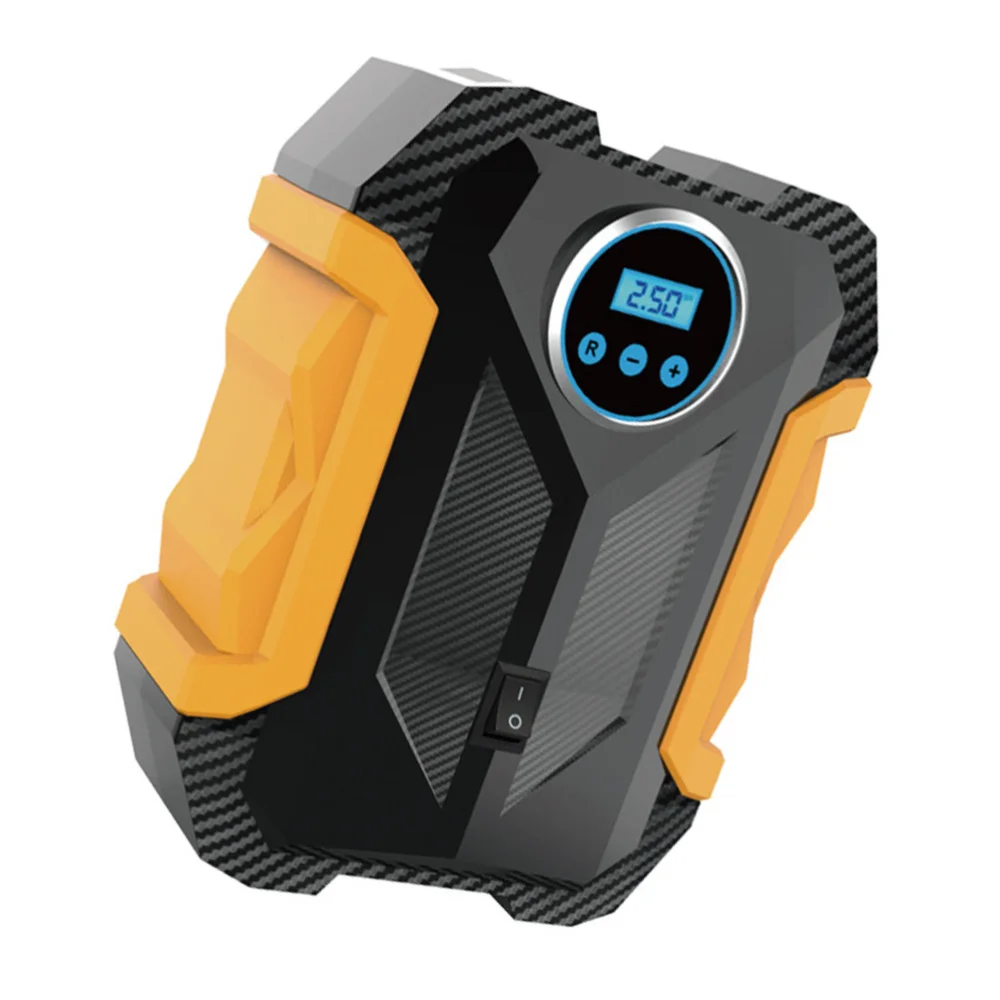 

1pc Mini Tire Inflator Portable Digital Display Air Pump Electric Tire Pump