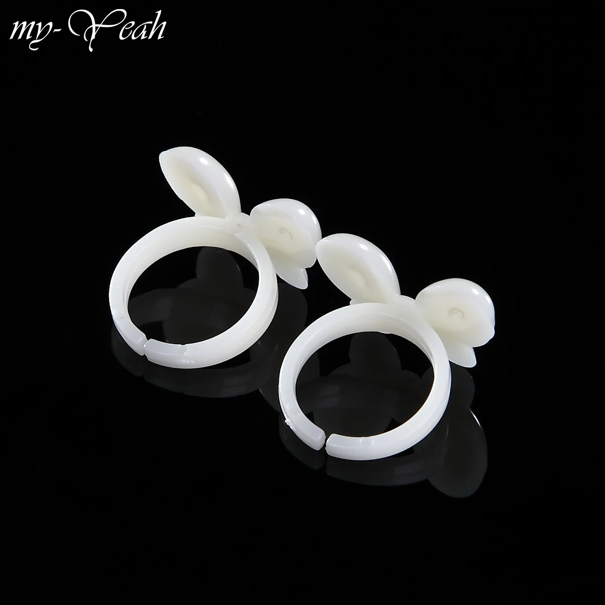 50 шт. УФ гель для дизайна ногтей лак цветной дисплей бабочка поддельное кольцо