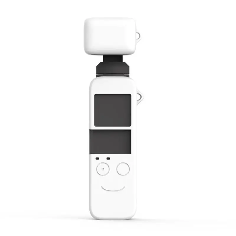 Y1UB 1Set Soft Silicone Case Protective Cover Lens Housing Skin Shell for dji Pocket Gimbal Camera Accessories Kit