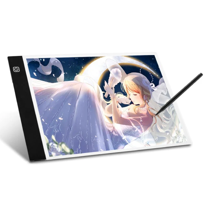 Светодиодный светильник формата А4/А5 защита глаз для алмазной живописи вышивки