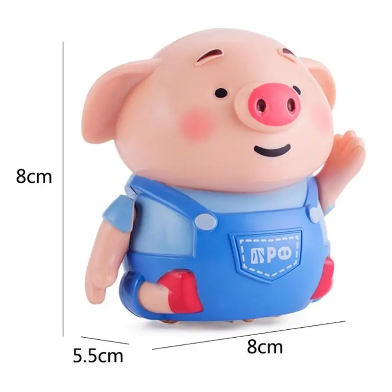 

Inductive Pig Pen Pull Line Heel Robot Light Music Animal Education Kid Toy Follow Drawn Line Pig Robot Pen Light Music Animals