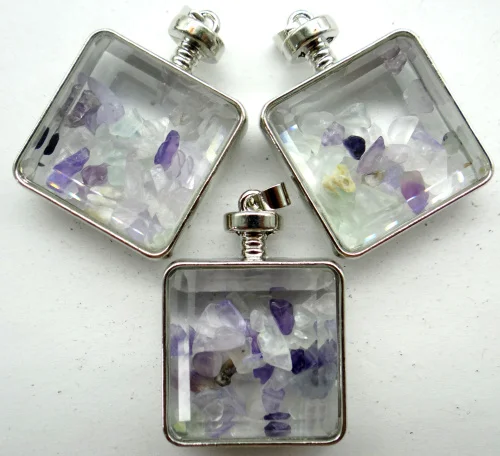 Натуральный камень опал кварцевый кристалл бирюза лазурный гравий и стеклянный