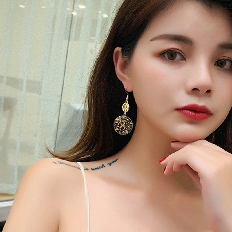 Изделия синьвэй Винтажные серьги для женщин 2019 геометрической формы в виде