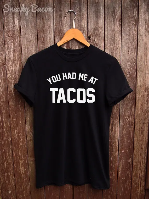 Футболка Tacos-идеально подходит для любителей tacos смешные футболки подарки foodie