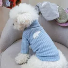 Осенняя одежда для собак, зимняя теплая Женская одежда, свитер, куртка, пальто, водолазка, рубашки для маленьких собак чихуахуа