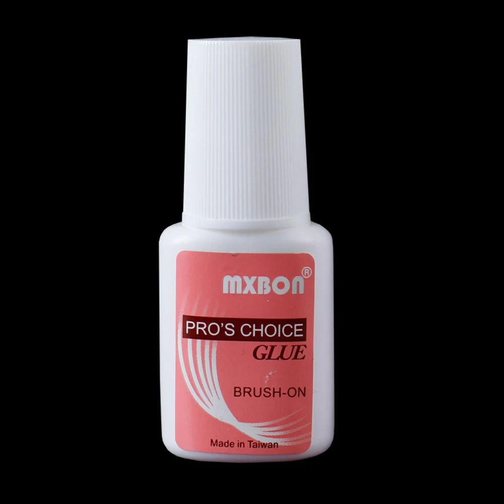 Transparent Non-marking Adhesive Nail Glue False Tips Sticky Gel with Brush | Красота и здоровье