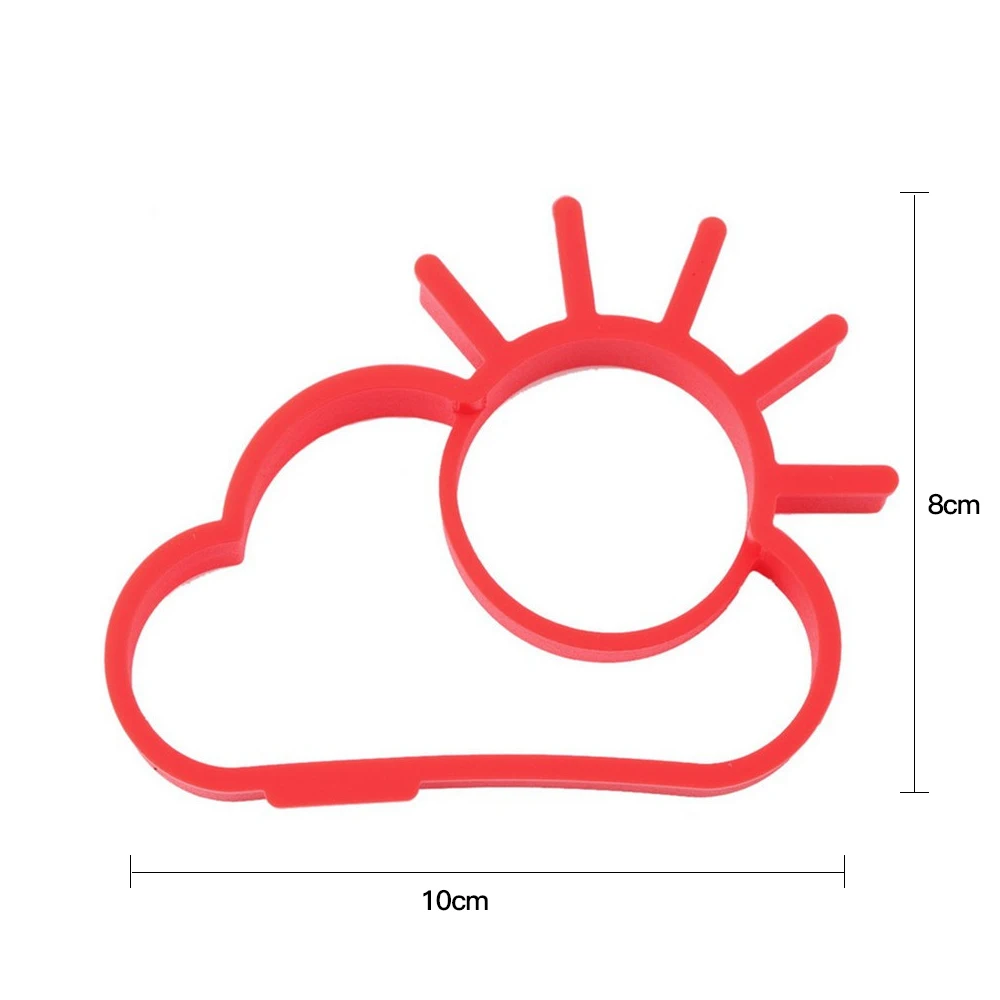 1 шт. силиконовая Солнечная машина форма для завтрака солнца облака яиц