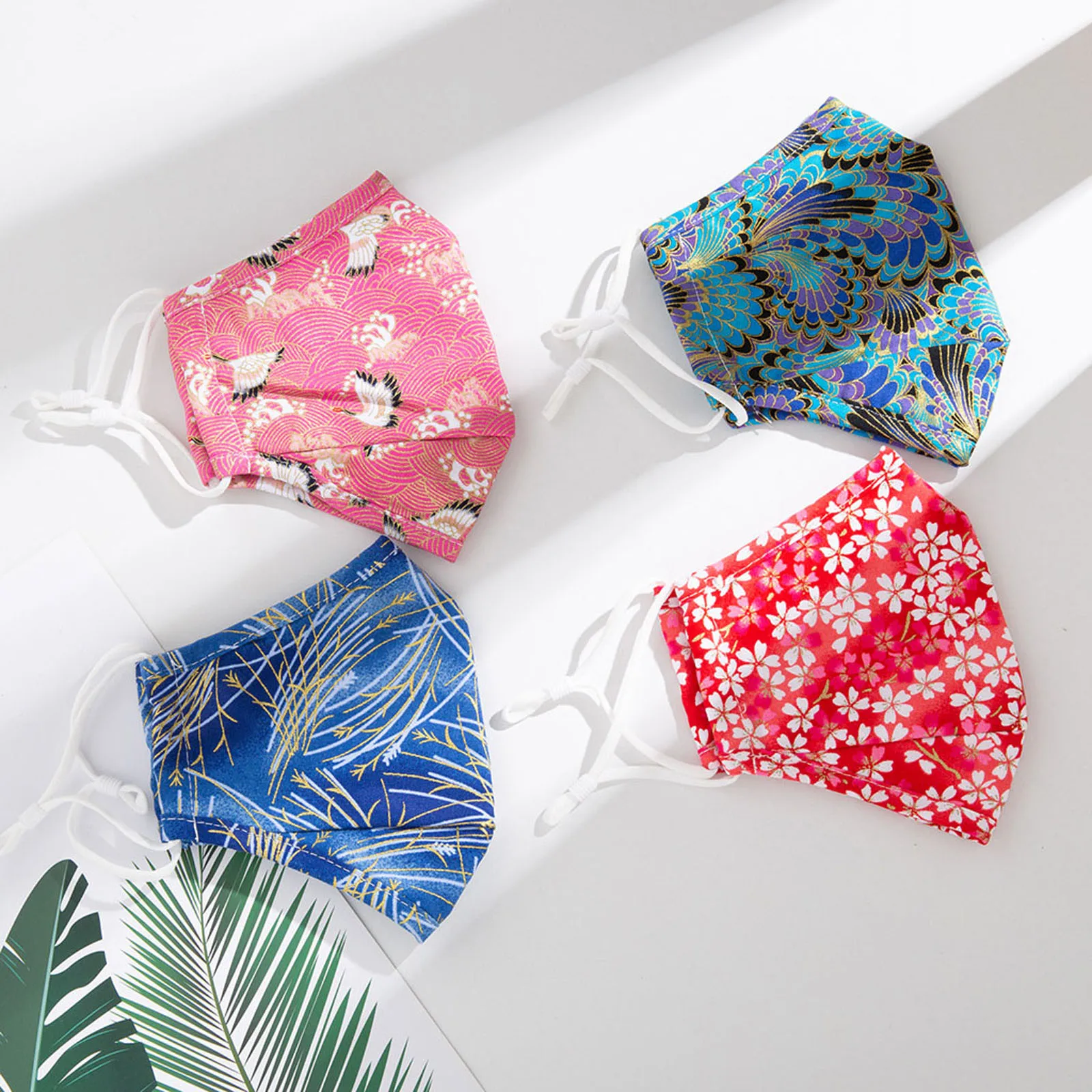 Многоразовые женские цветочные тканевые шапки для вечевечерние Модные