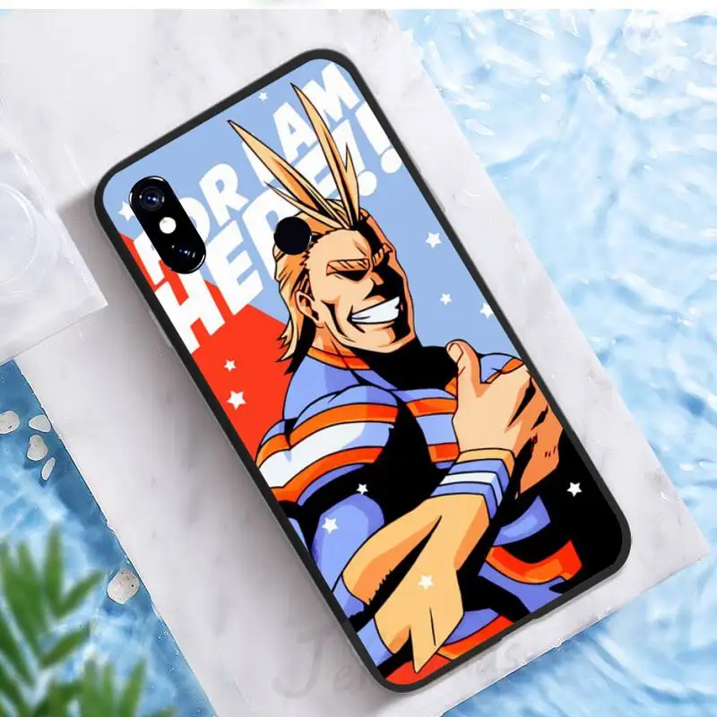 

Anime My Hero Boku Phone Case For Xiaomi Redmi note 7 8 9 pro 8T 9A 9S Mi Note 10 Lite pro